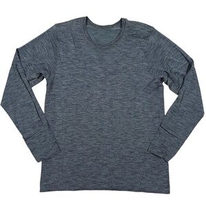 Lululemon Metal Vent Tech Shirt Mens Medium Long Sleeve Stretch Gym Training